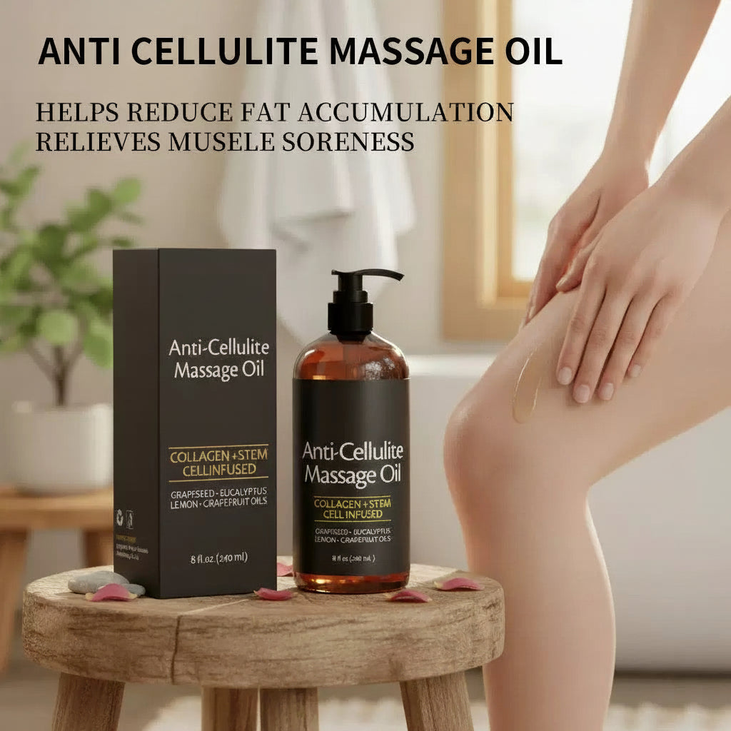 Trovva Anti-Cellulite Massage Oil 8 Fl Oz/ 240ML